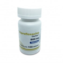 Ciprofloxacino Tabletas 500 mg